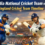 India National Cricket Team vs England Cricket Team Timeline