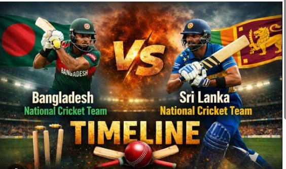 Sri Lanka National Cricket Team Vs Bangladesh National Cricket Team Timeline
