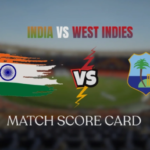 India National Cricket Team Vs West Indies Cricket Team Match Scorecard
