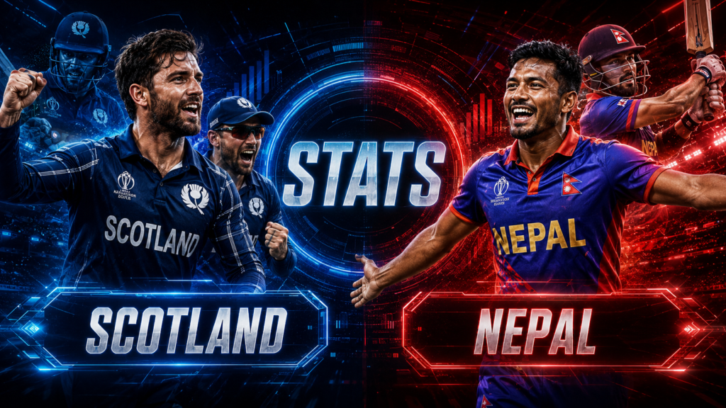 Scotland National Cricket Team Vs Nepal National Cricket Team Stats