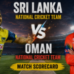 Sri Lanka A Vs Oman A Cricket Team Match Scorecard