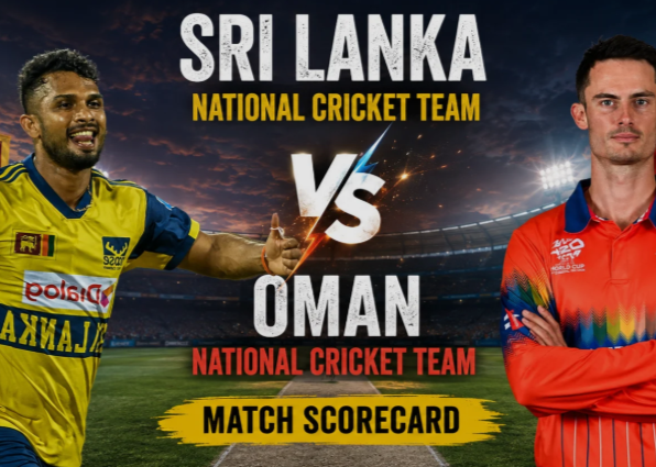 Sri Lanka A Vs Oman A Cricket Team Match Scorecard
